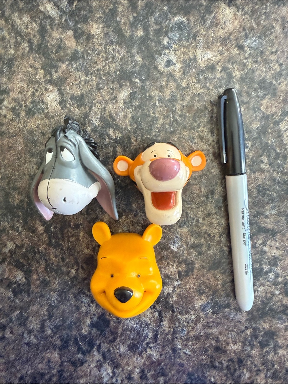 Disney Winnie the Pooh, Tigger & Eeyore Magnets